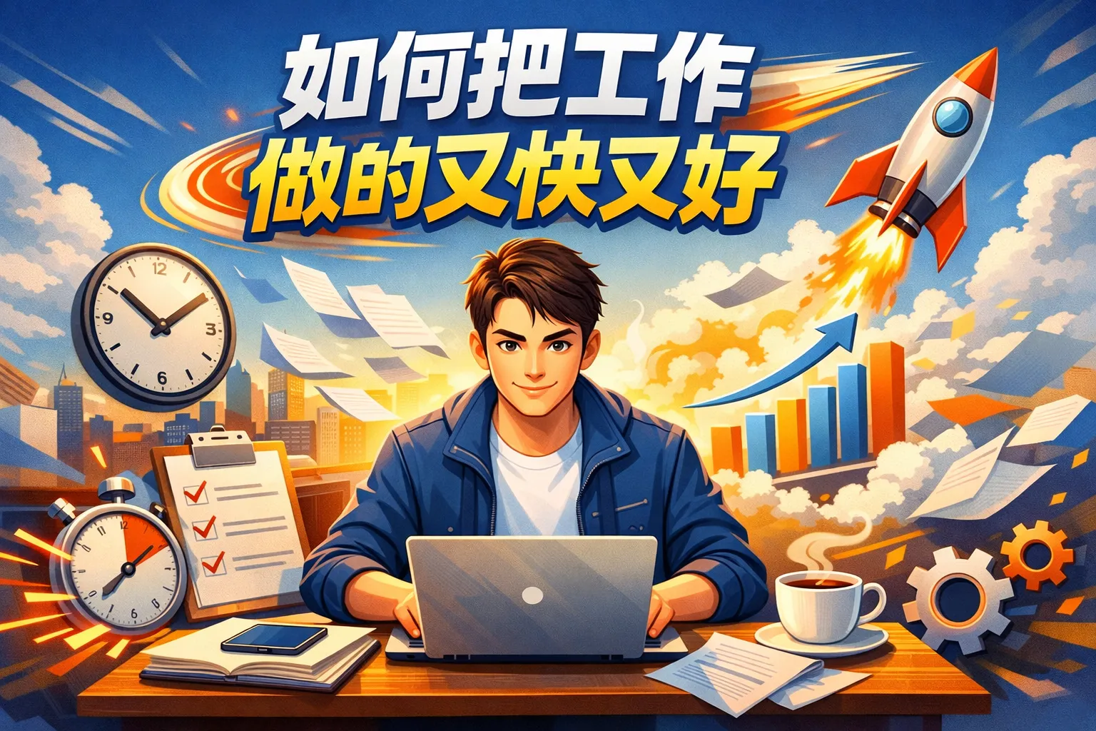 如何把工作做的又快又好