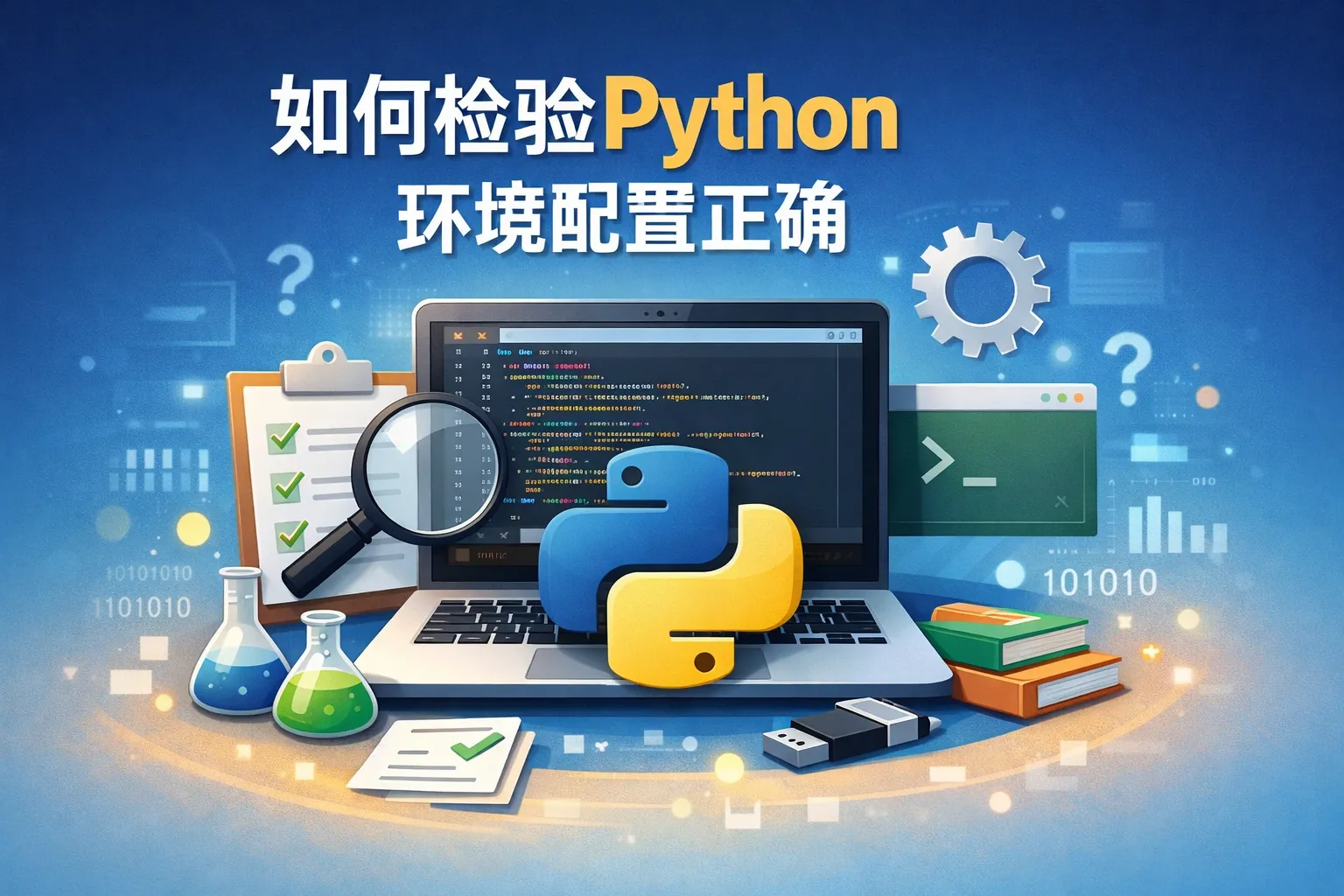 如何检验python环境配置正确