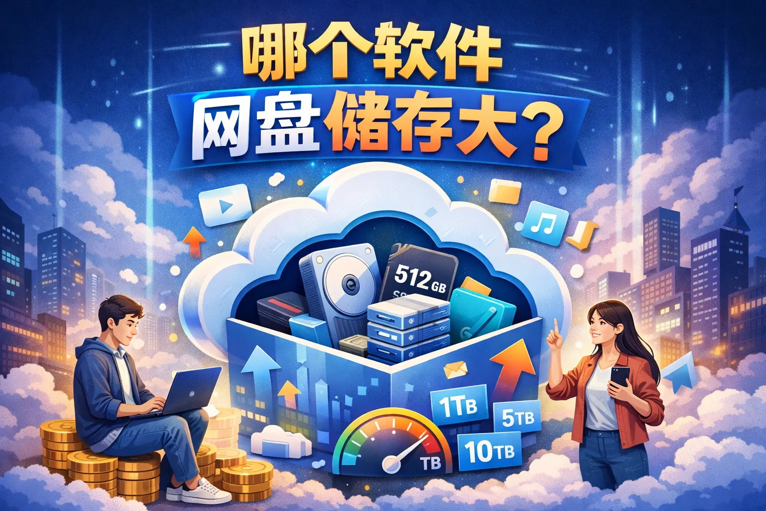 哪个软件网盘储存大