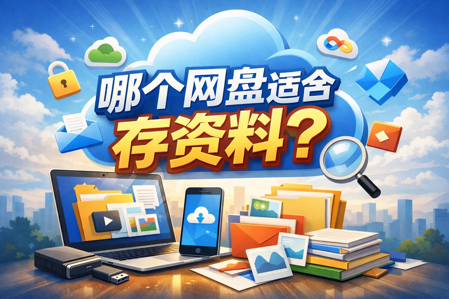 哪个网盘适合存资料的