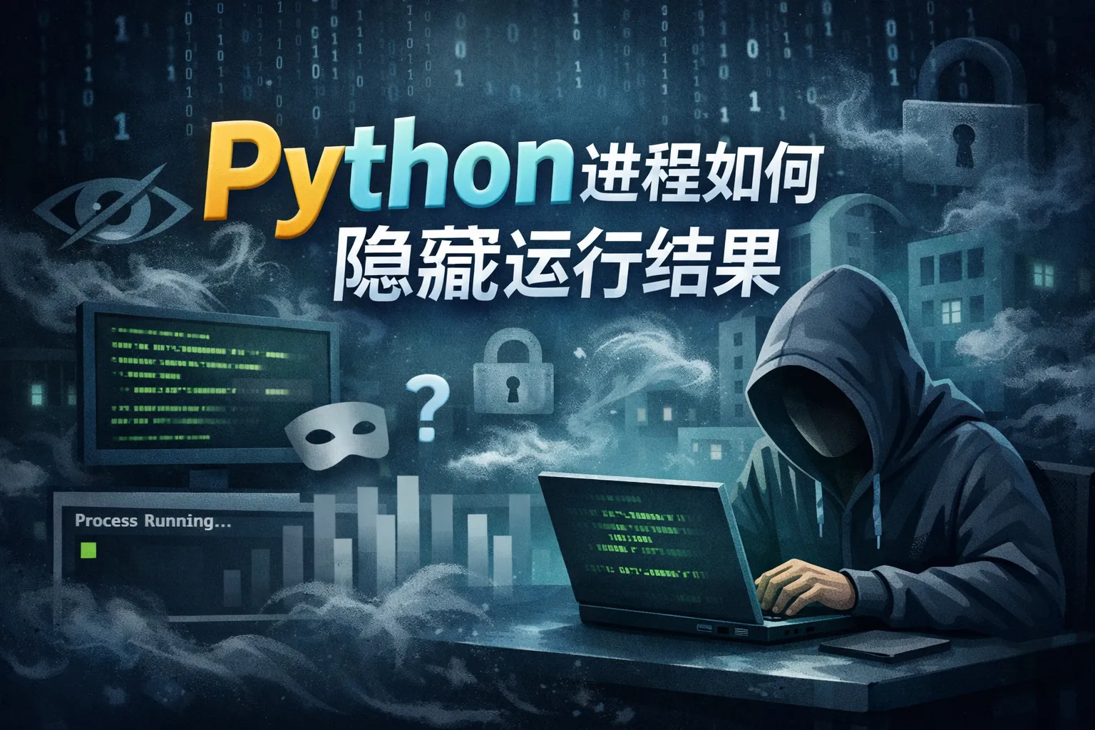 python进程如何隐藏运行结果