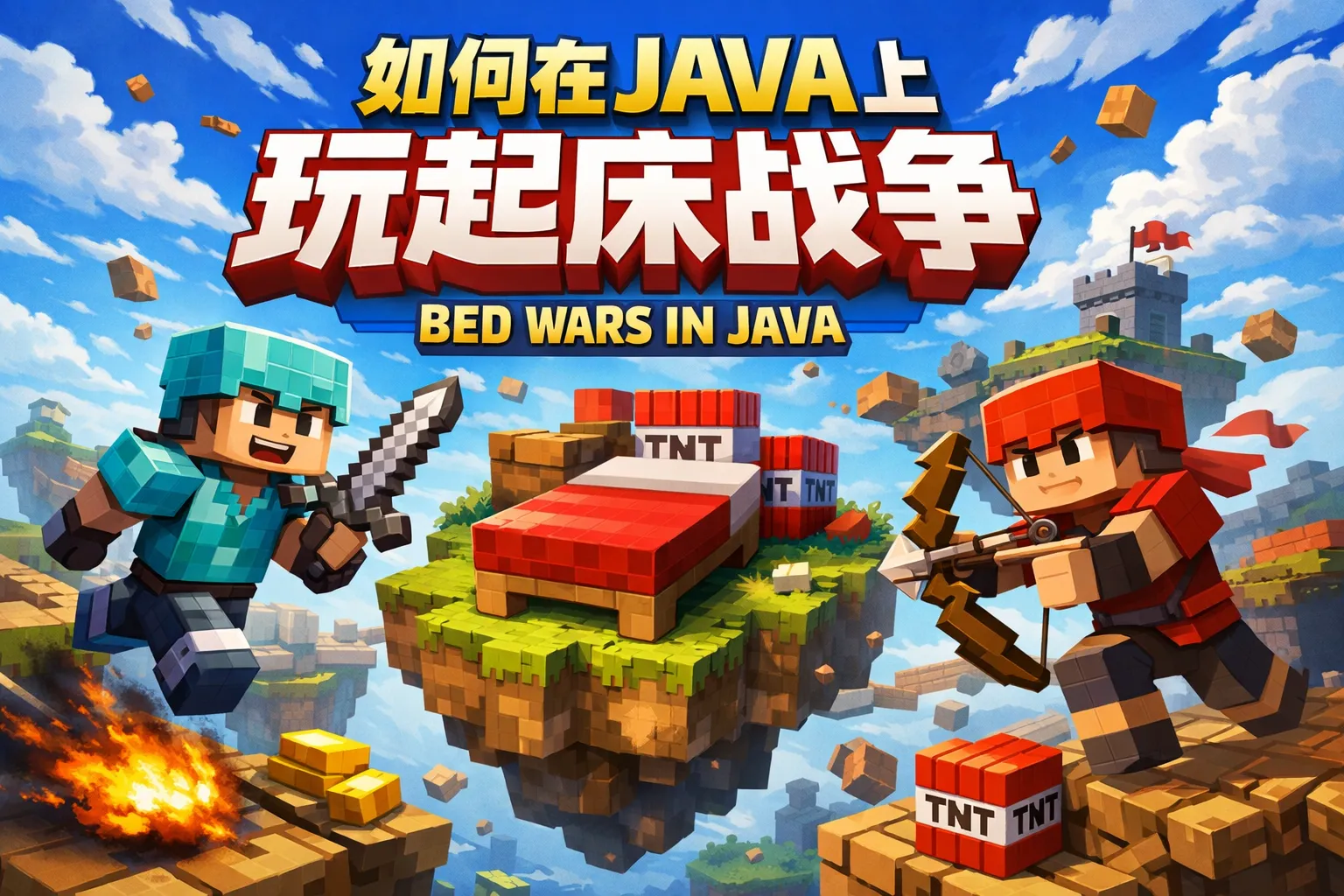 如何在JAVA上玩起床战争