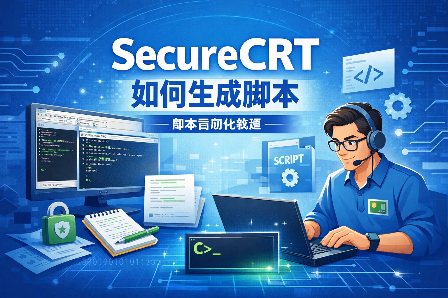 securecrt如何生成脚本