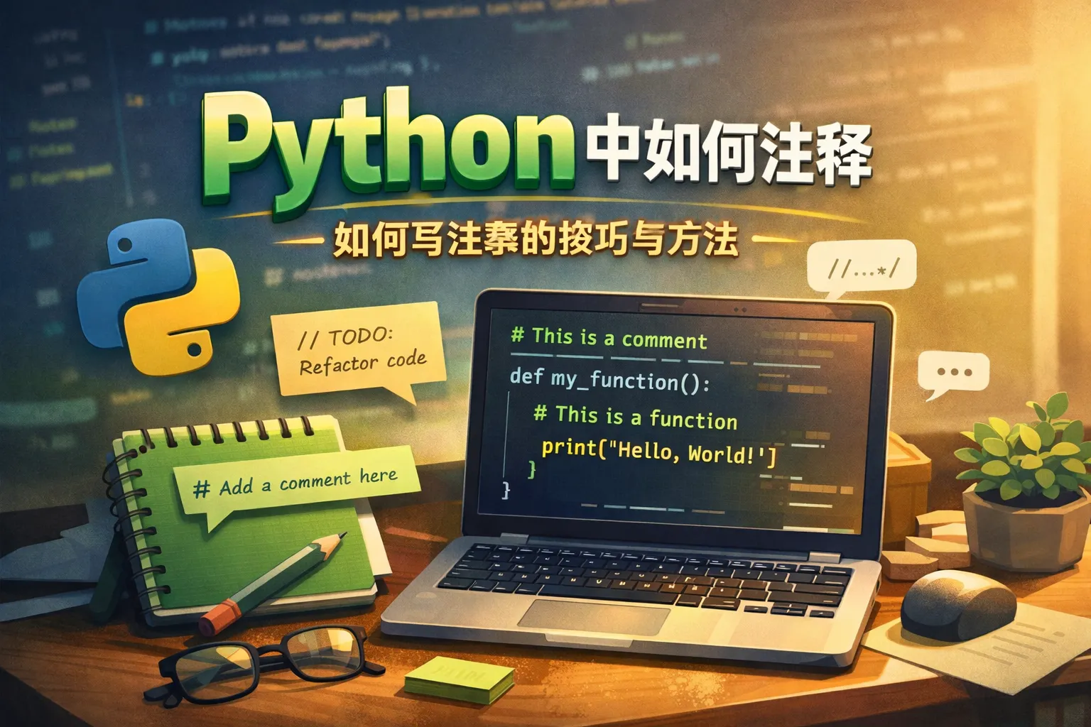 python中如何注设