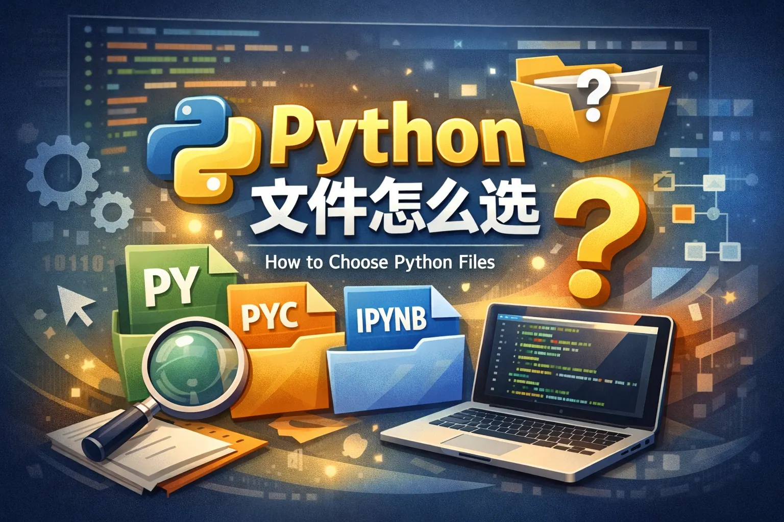 python file怎么选