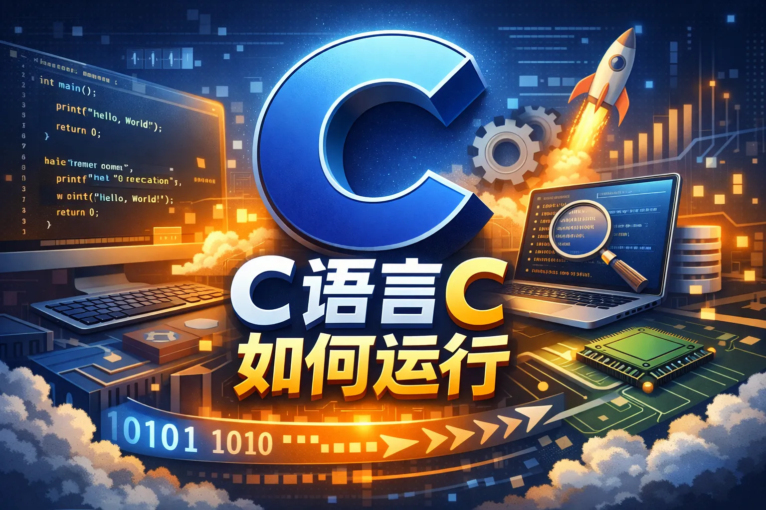 c语言c 如何运行