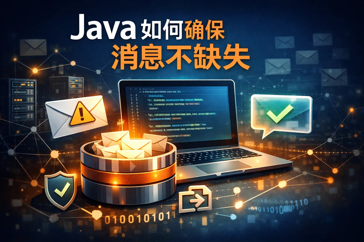 java 如何确保消息不缺失
