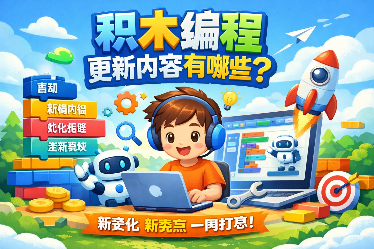 积木编程更新内容有哪些