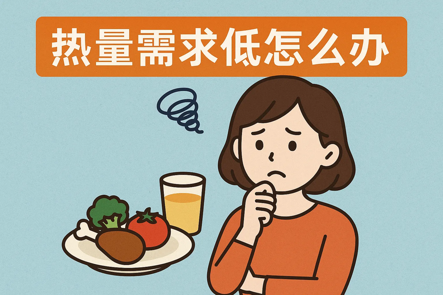 热量需求低怎么办