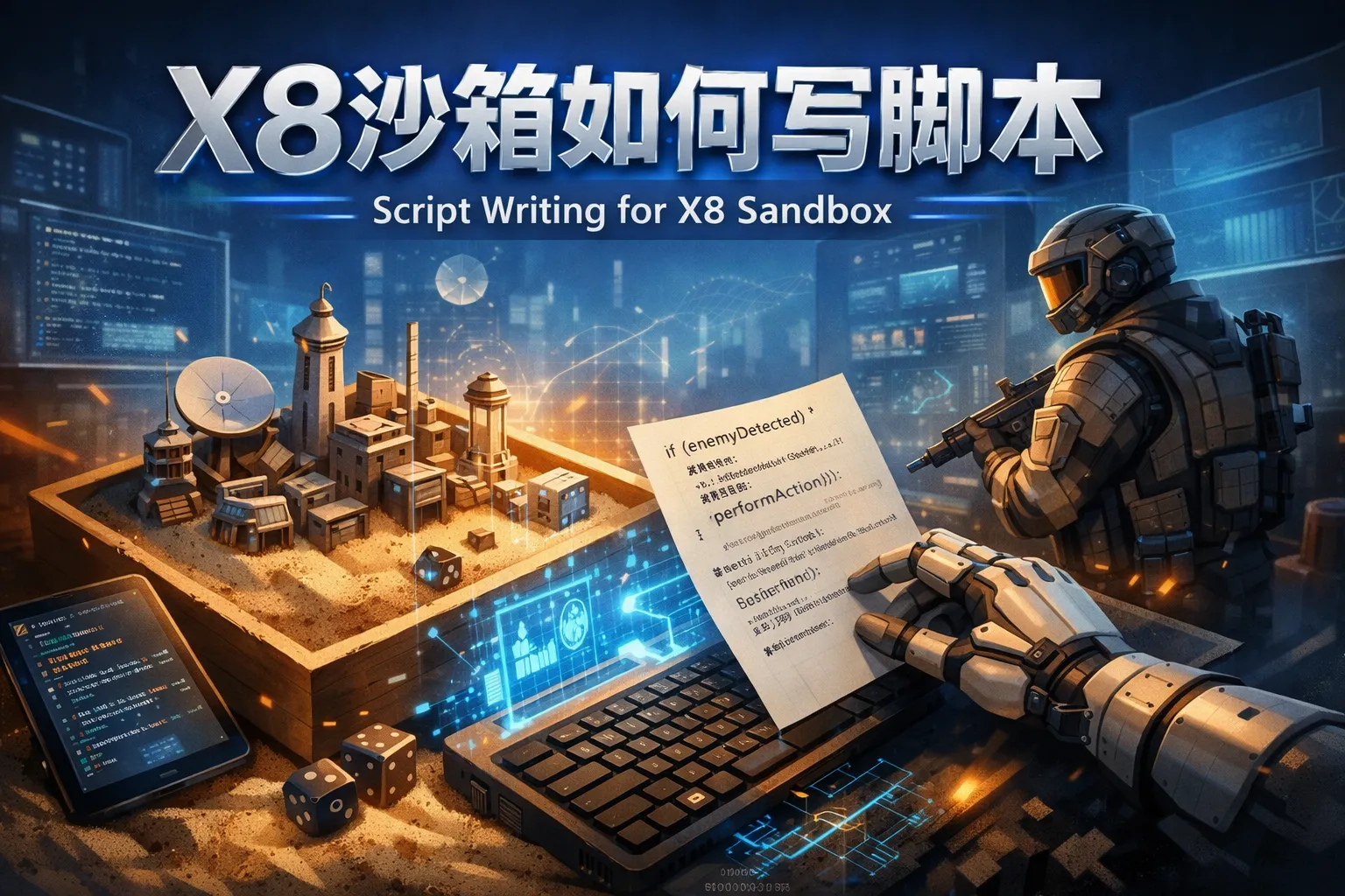 x8沙箱如何写脚本