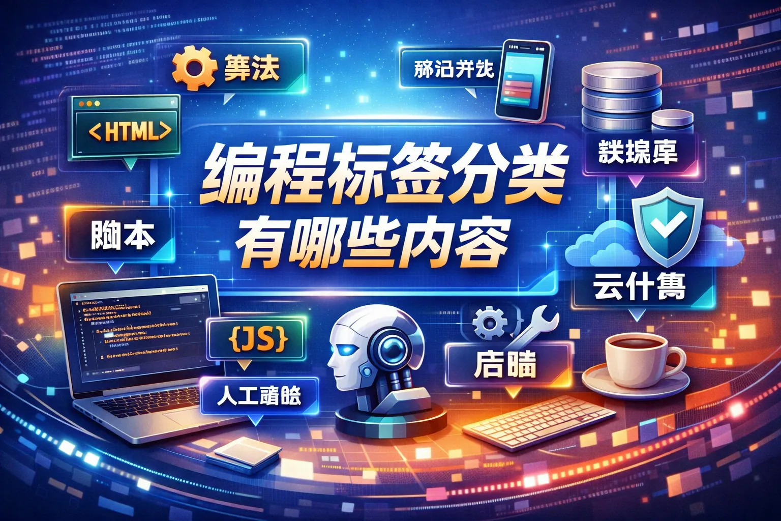 编程标签分类有哪些内容