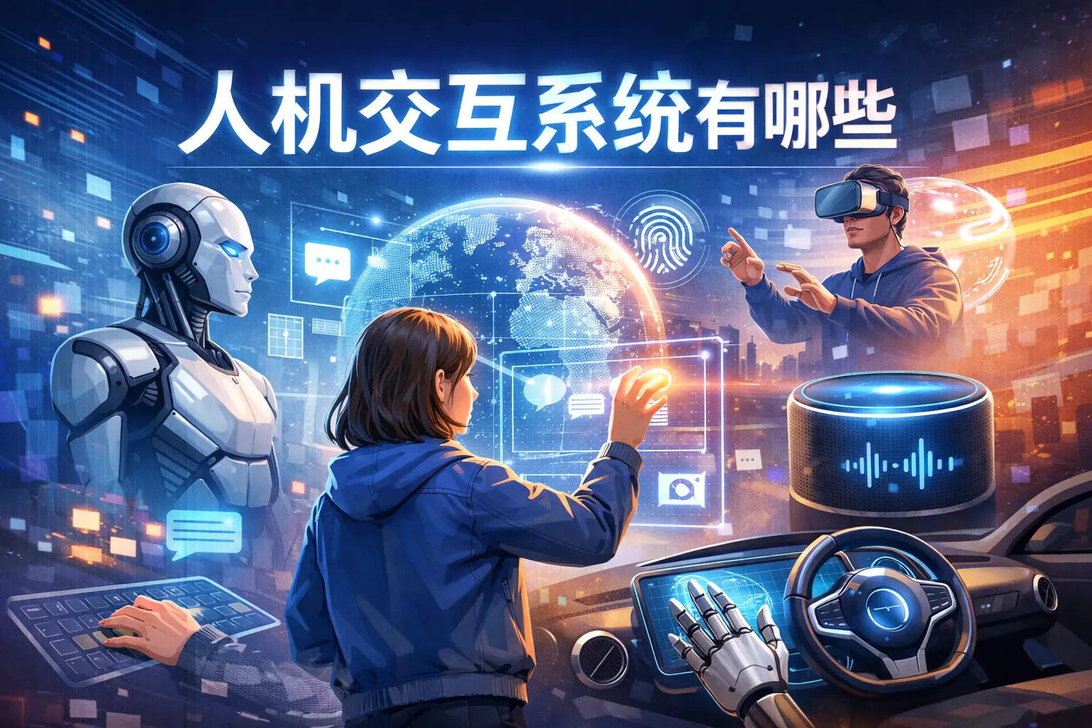 人机交互系统有哪些