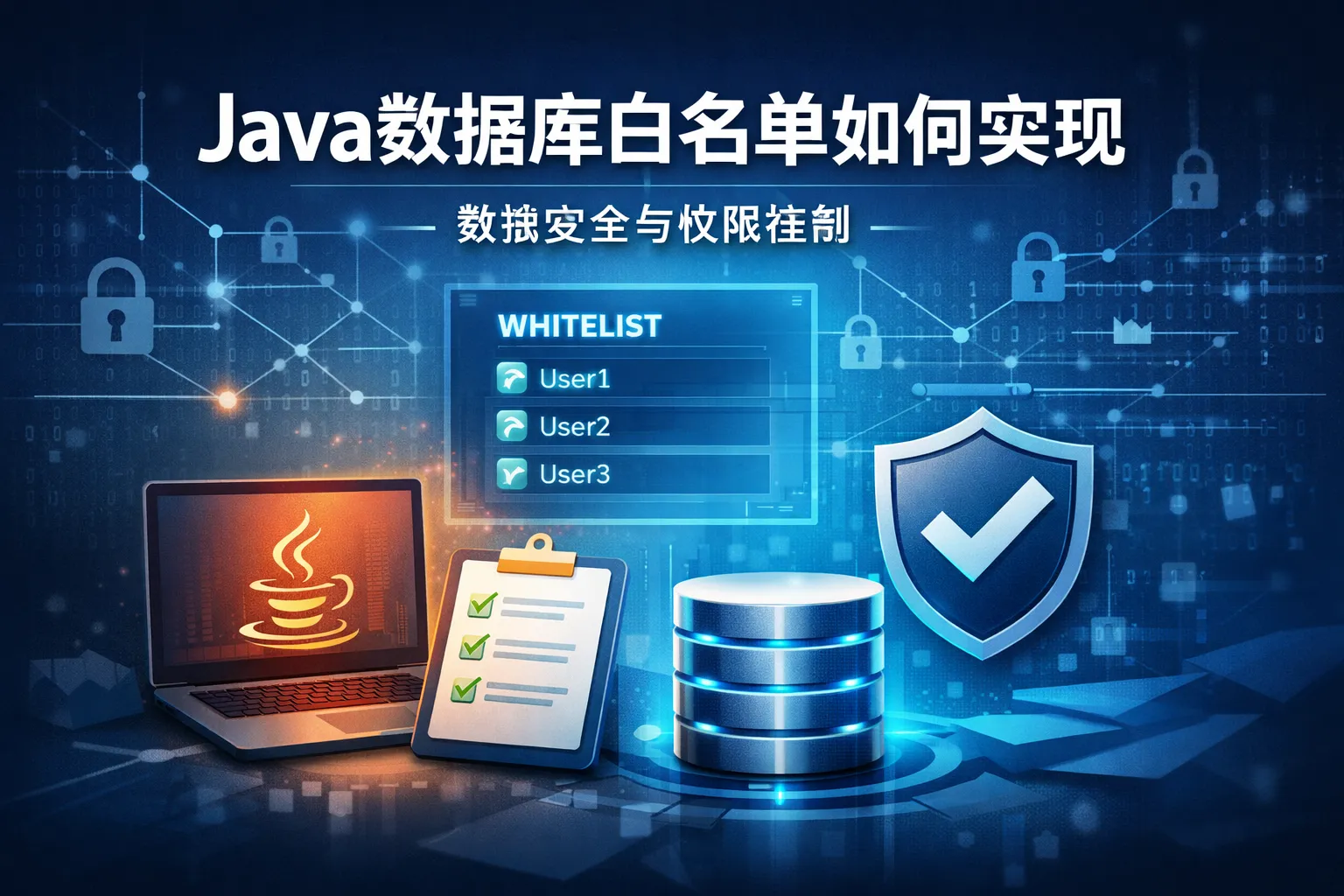 java数据库白名单如何实现