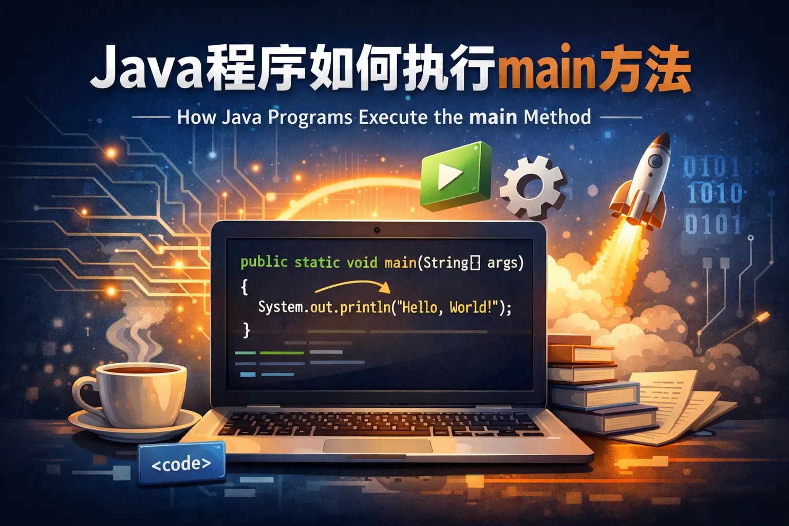 java程序如何执行main方法