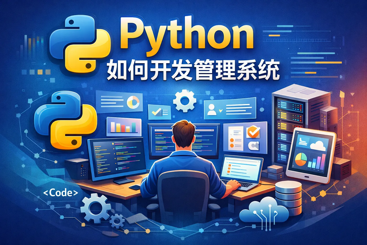 python如何开发管理系统