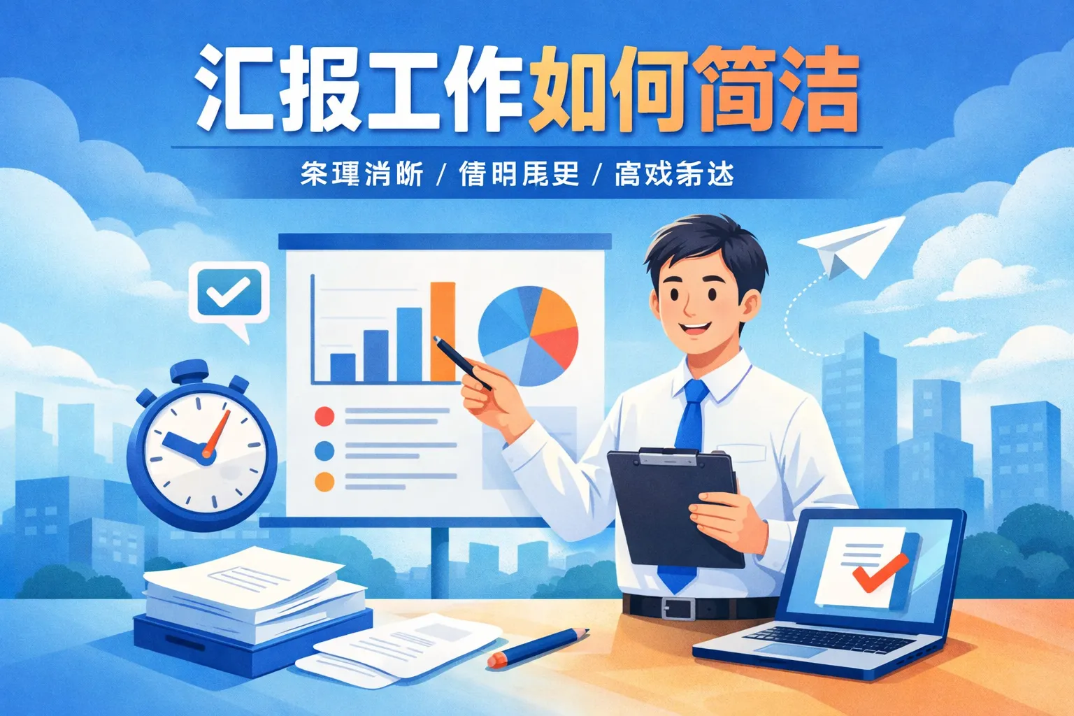 汇报工作如何简洁