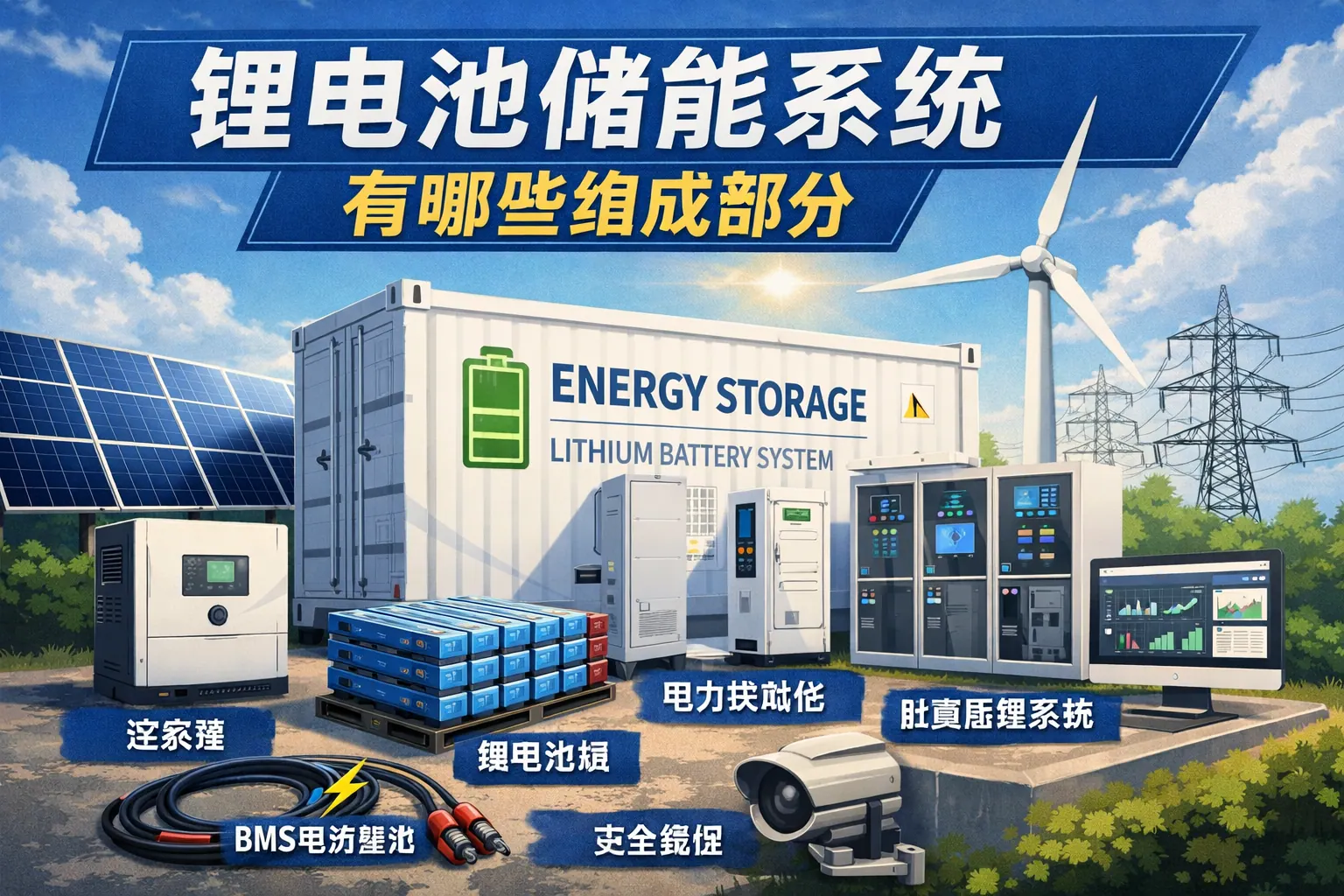 锂电池储能系统有哪些组成部分