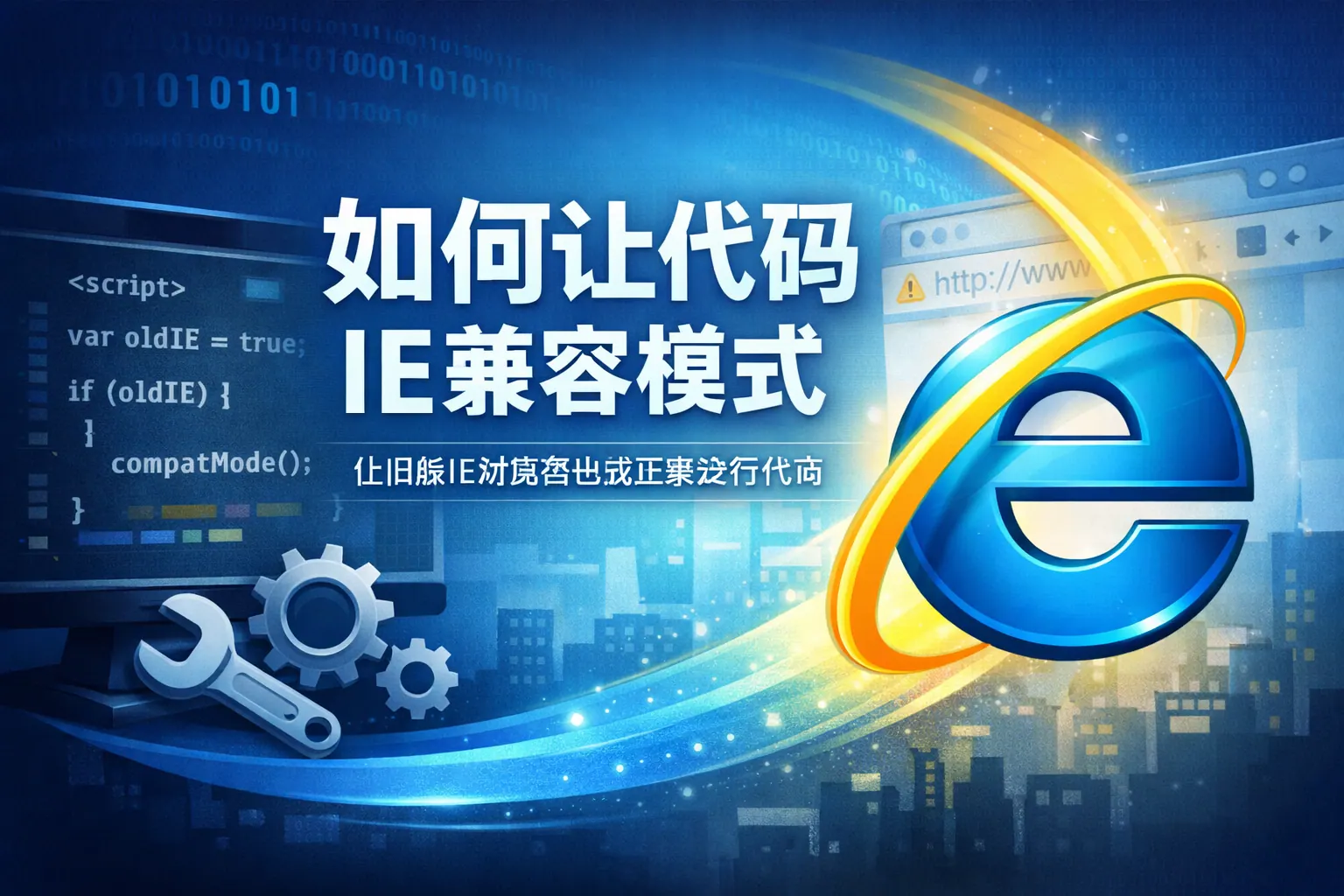 如何让代码ie兼容模式