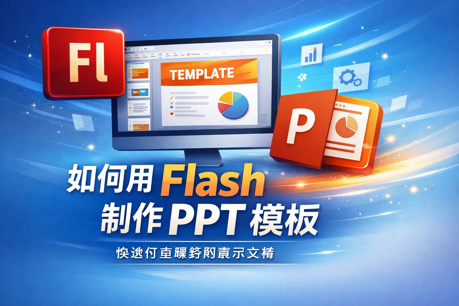 如何用flash制作ppt模板