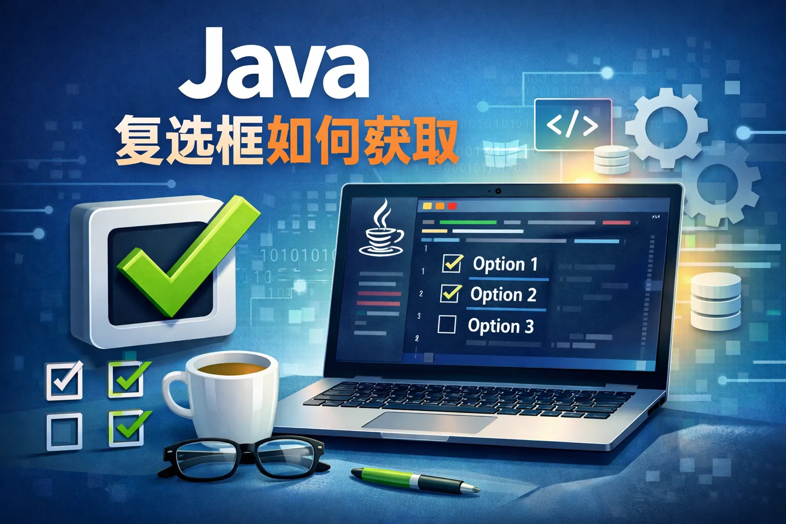 java复选框如何获取