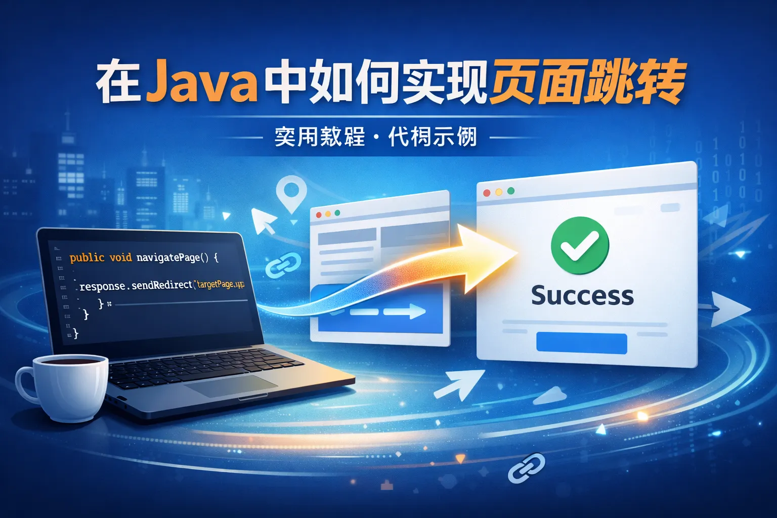 在java中如何实现页面跳转