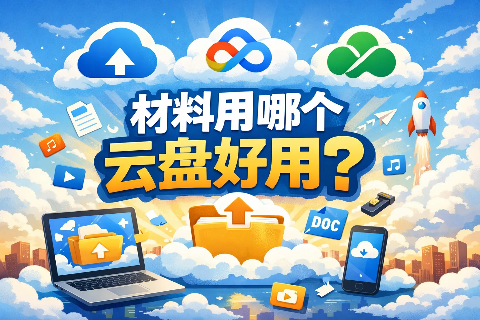 材料用哪个云盘好用