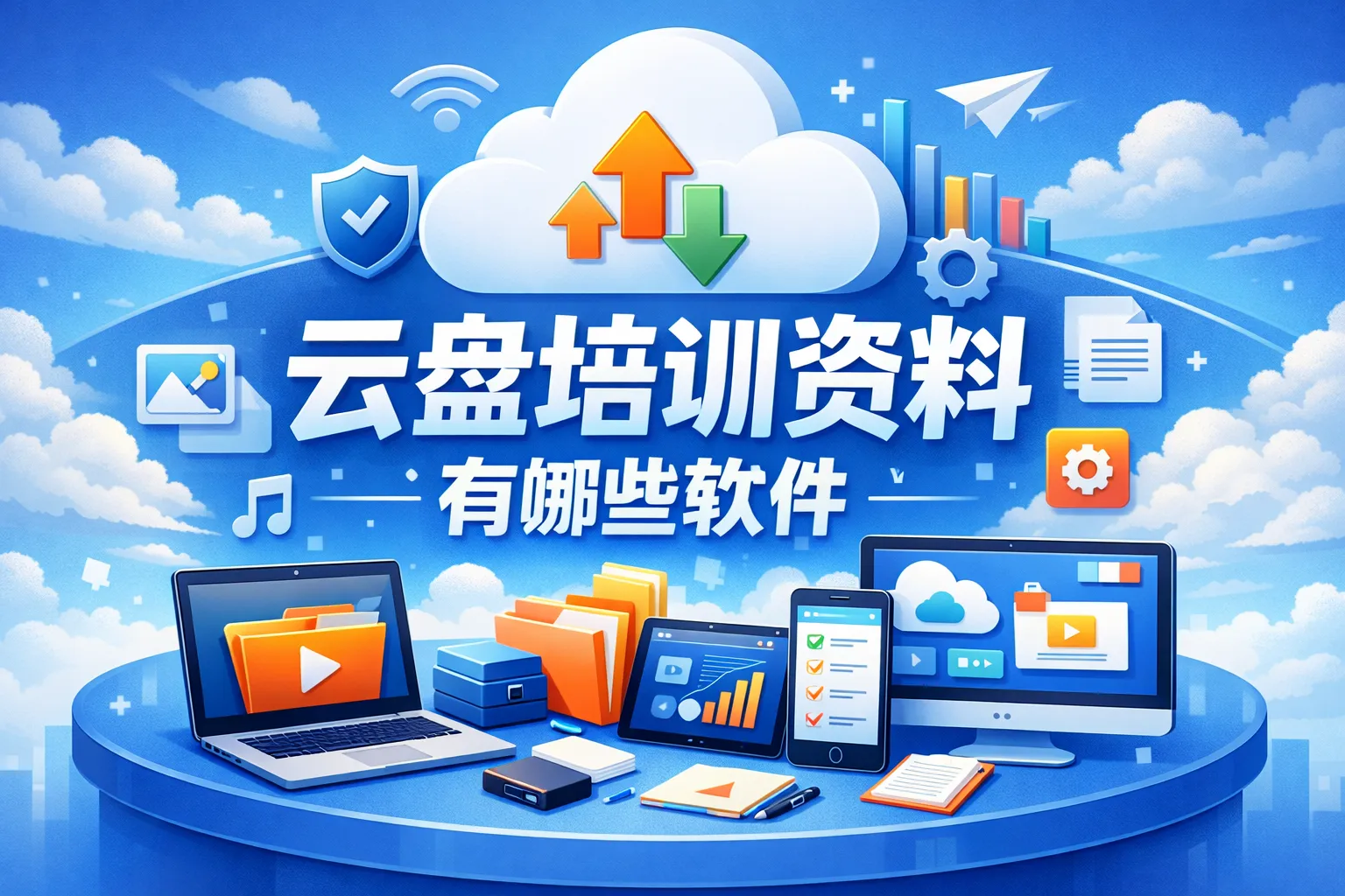 云盘培训资料有哪些软件