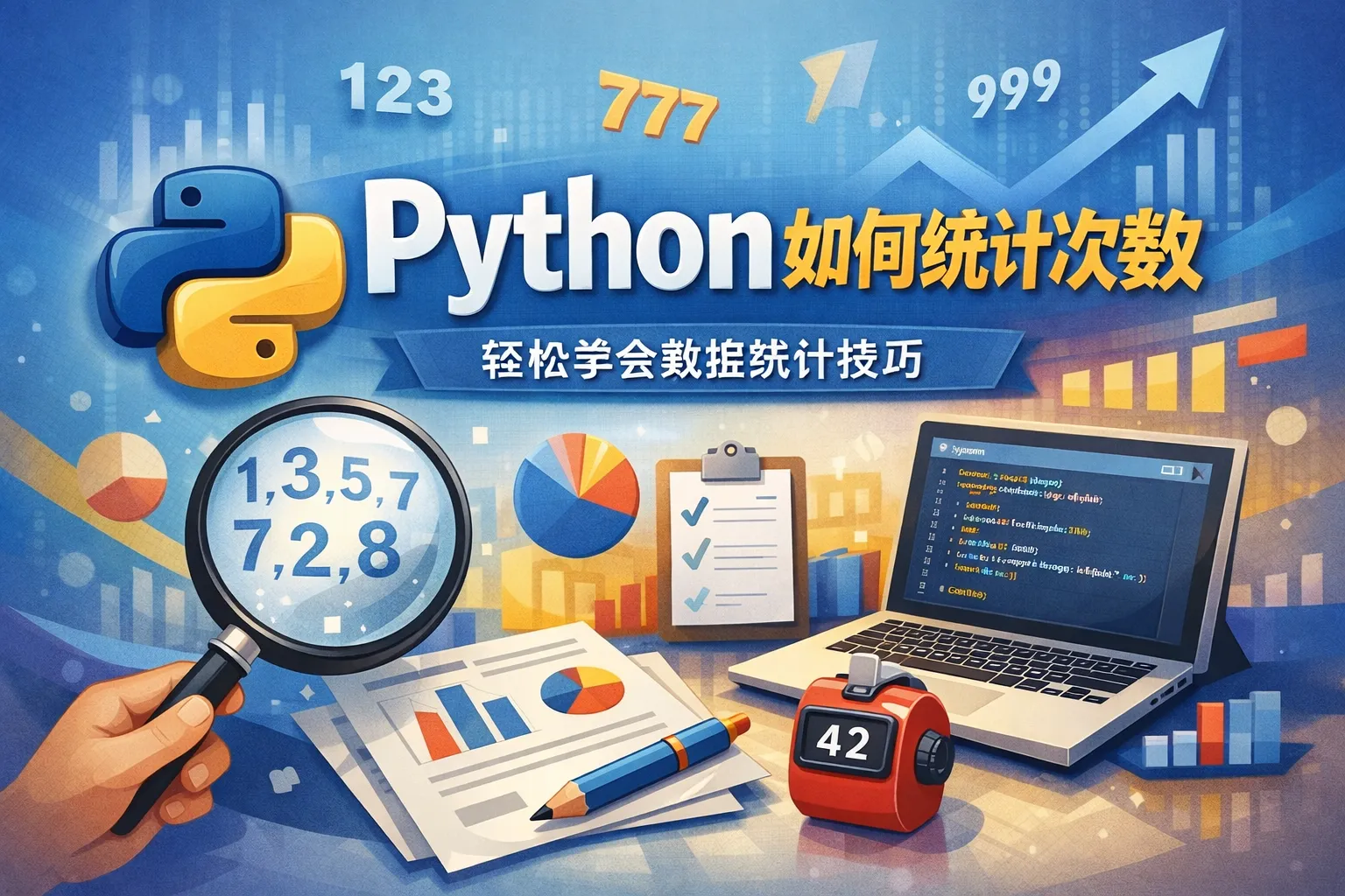python中如何统计次数