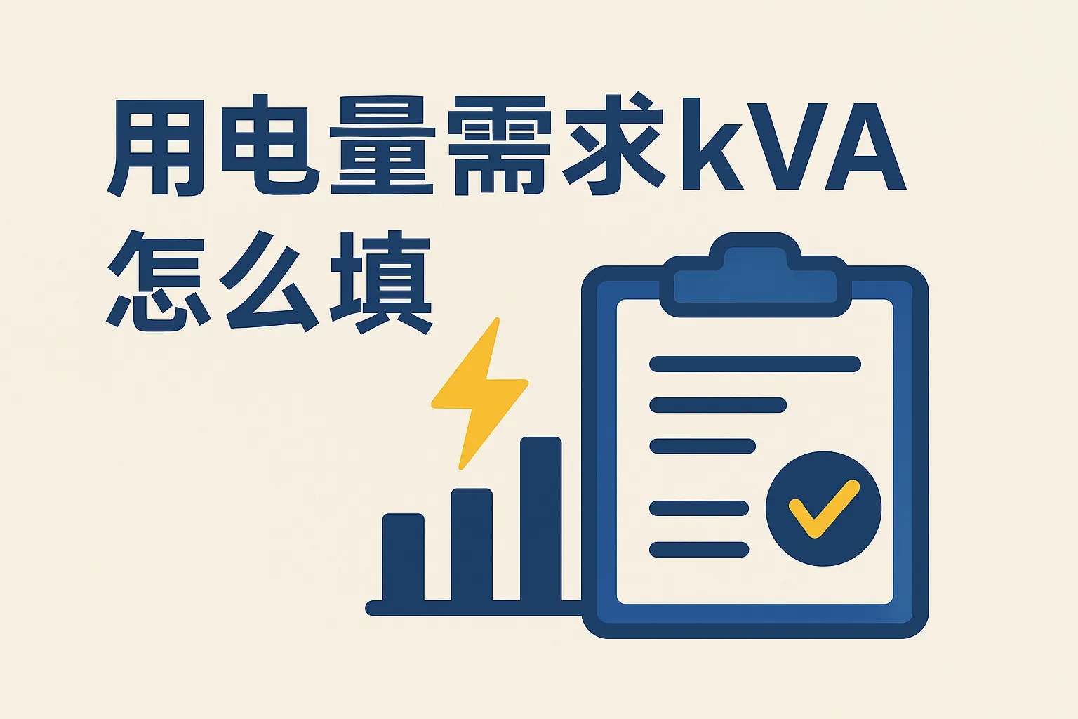 用电量需求kva怎么填