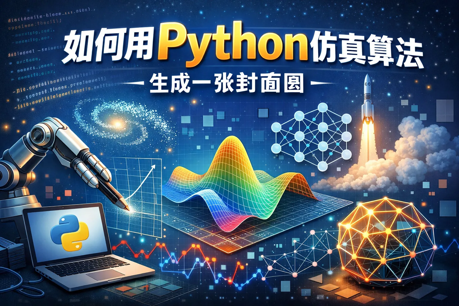 如何用python仿真算法