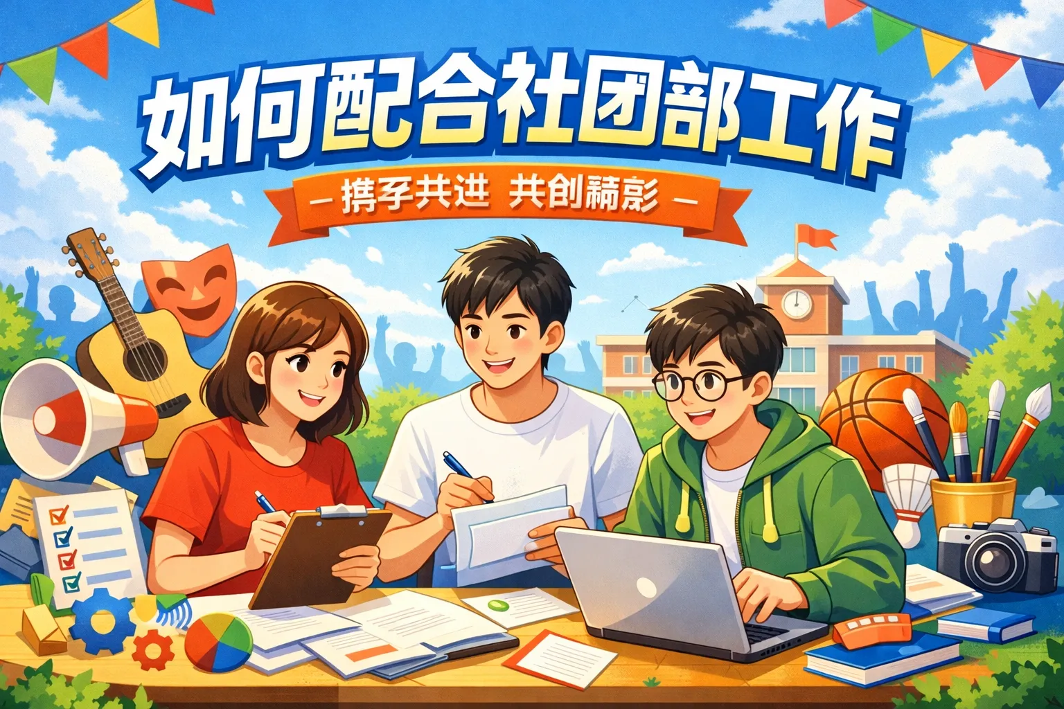 如何配合社团部工作工作