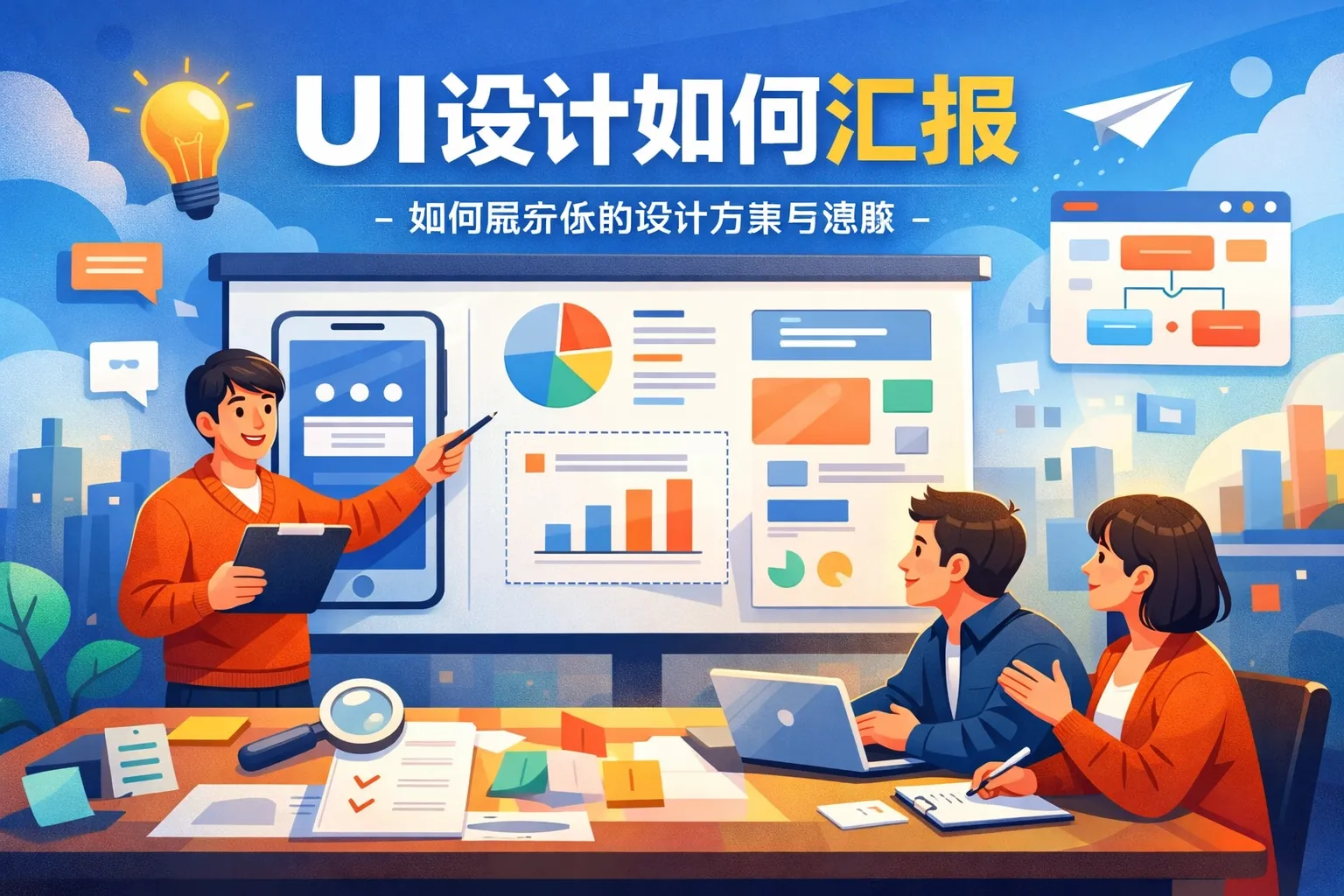 ui设计如何汇报