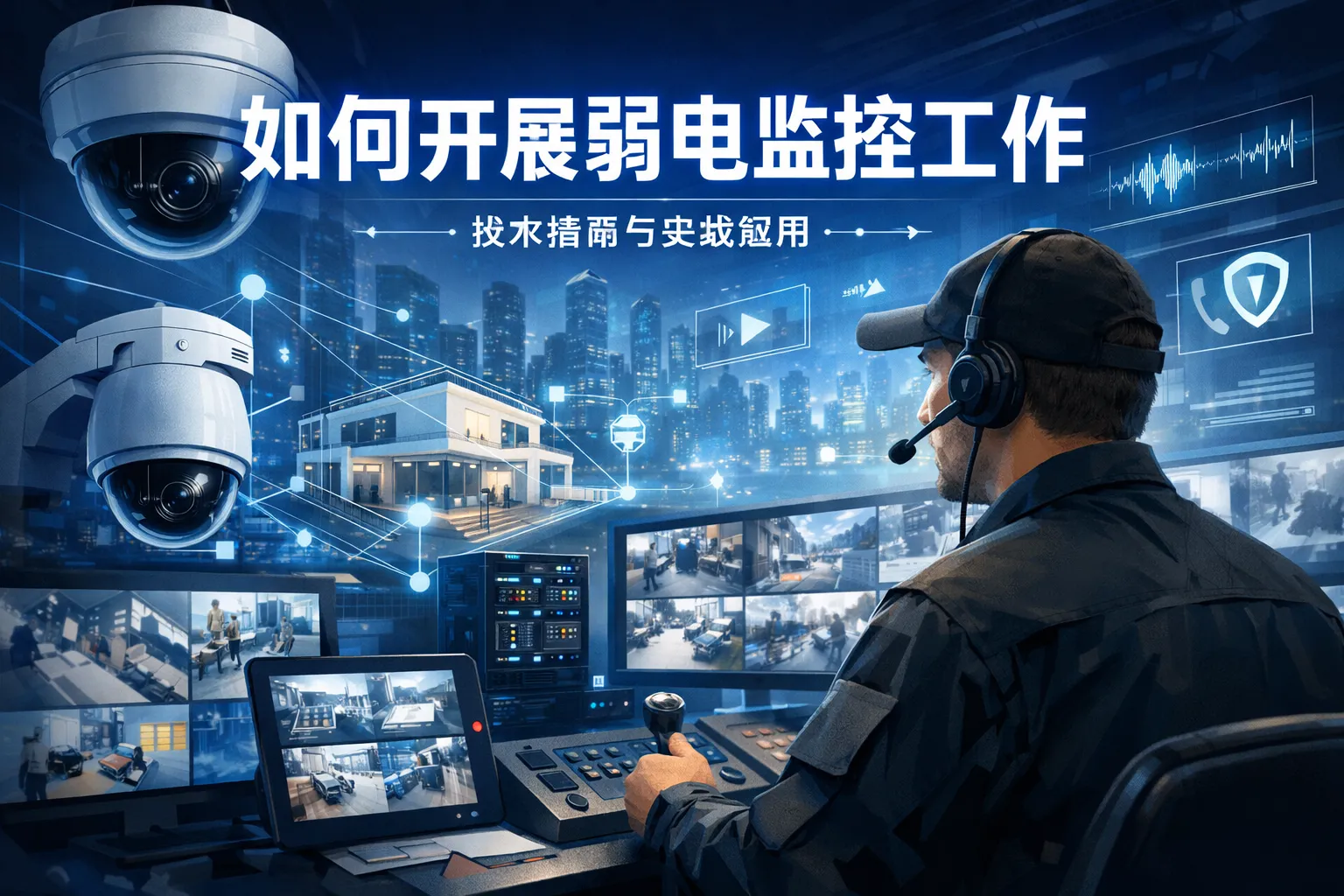 如何开展弱电监控工作