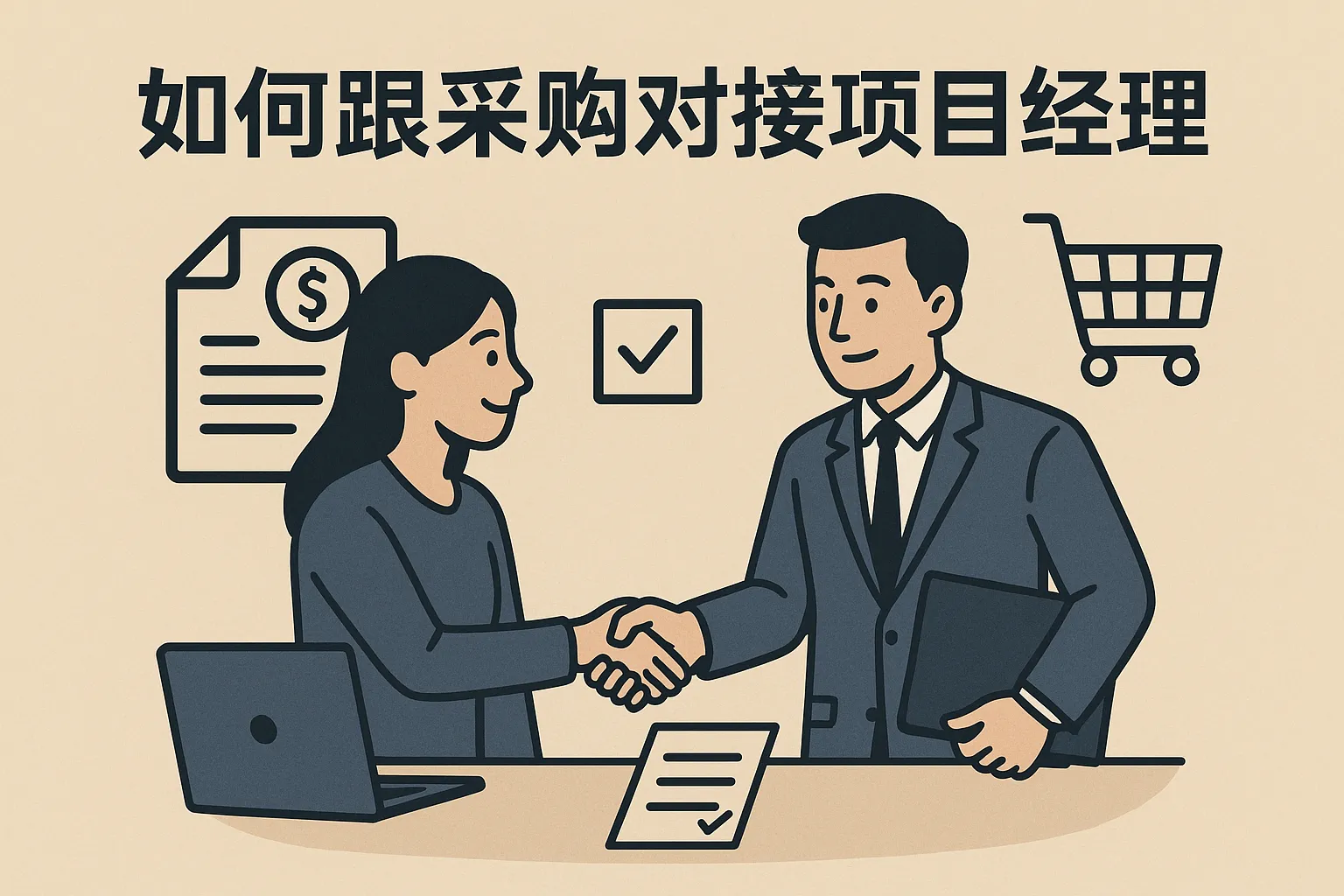 如何跟采购对接项目经理