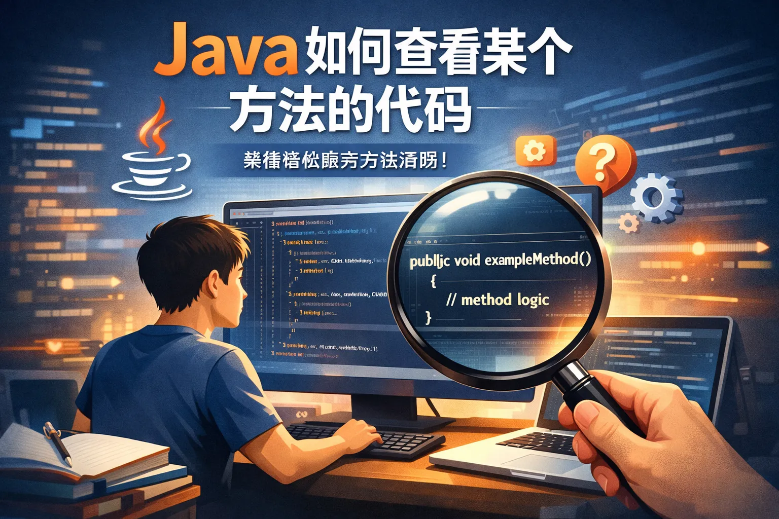 java如何查看某个方法的代码