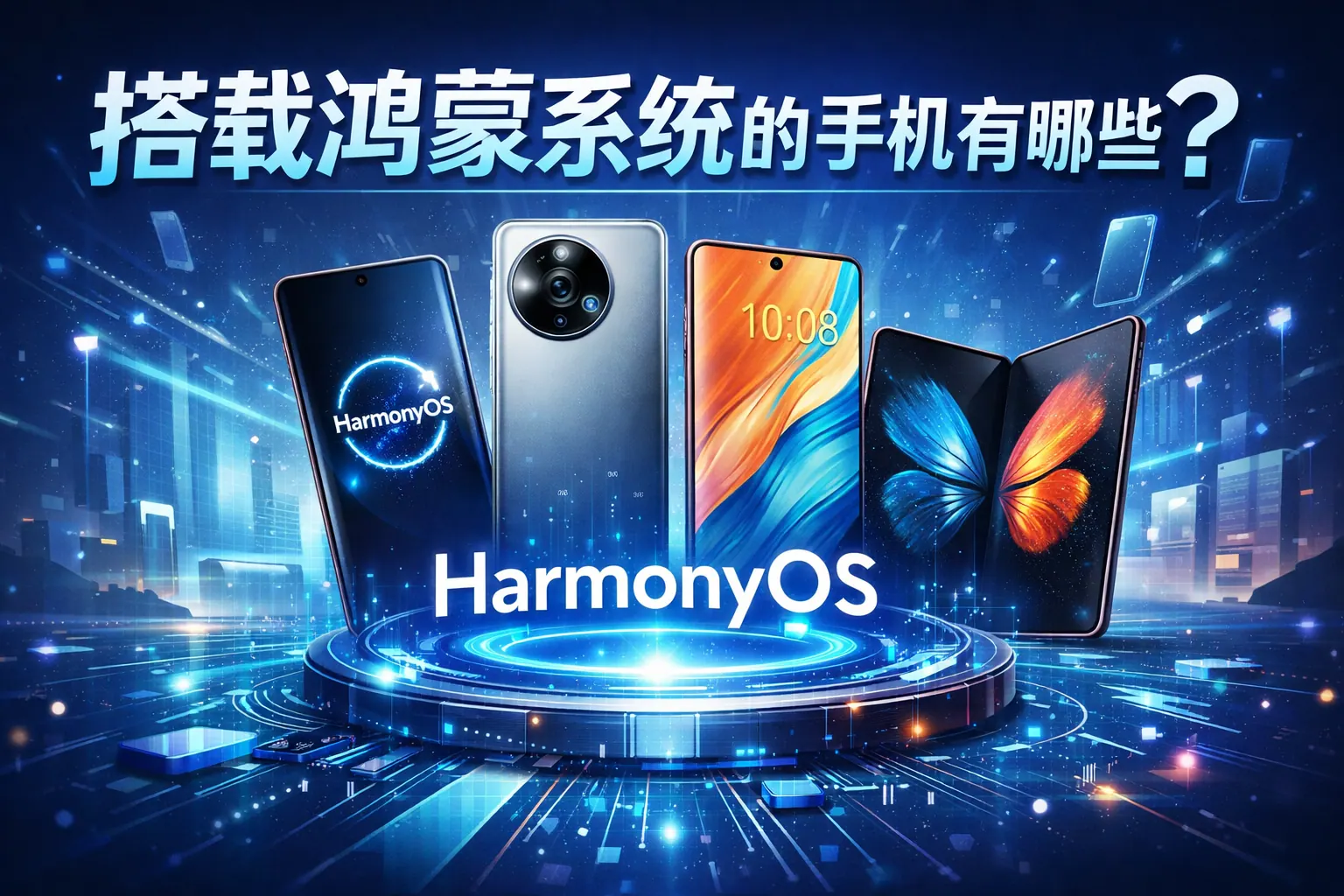 搭载鸿蒙系统的手机有哪些