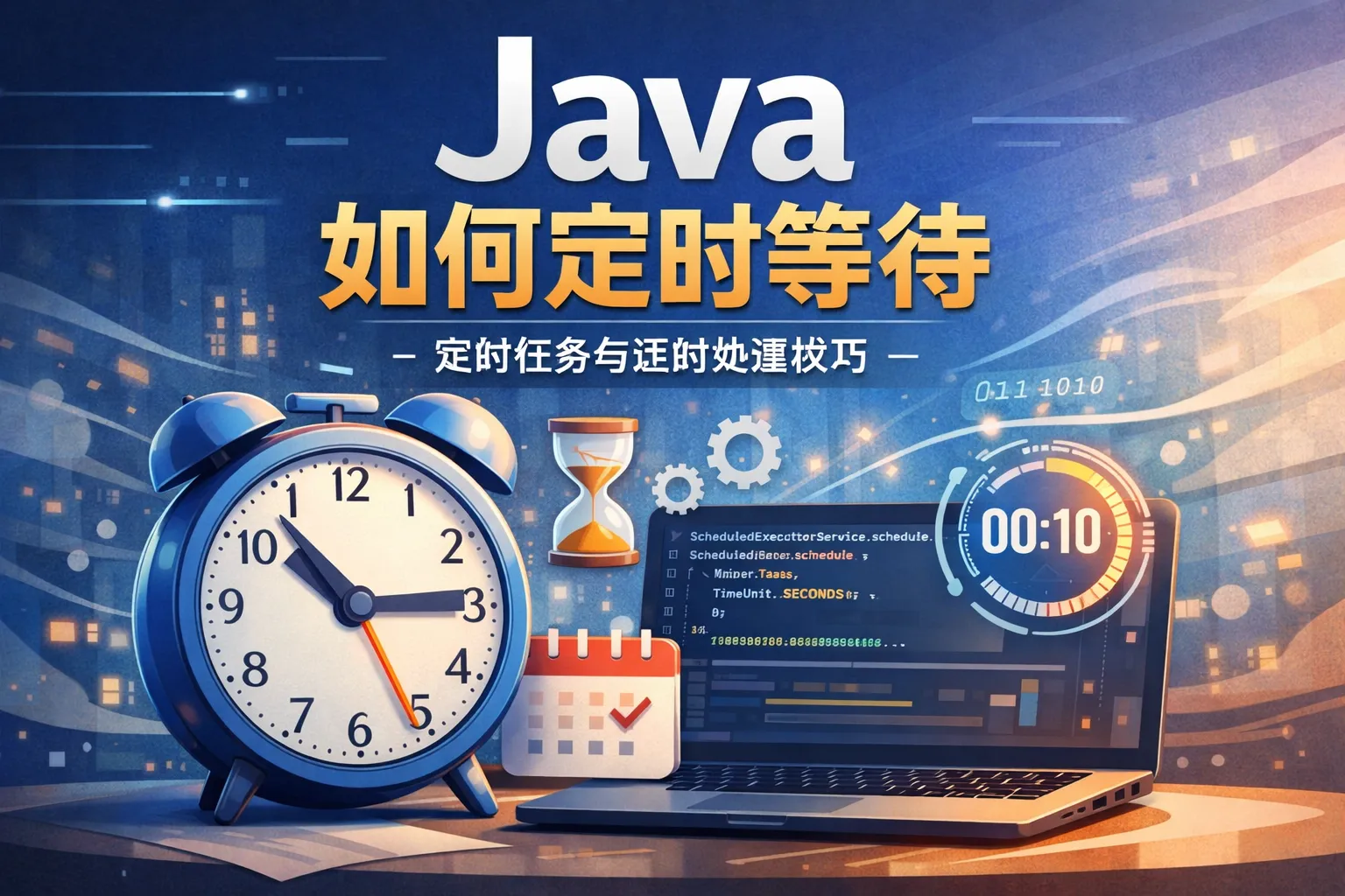 java 如何定时等待