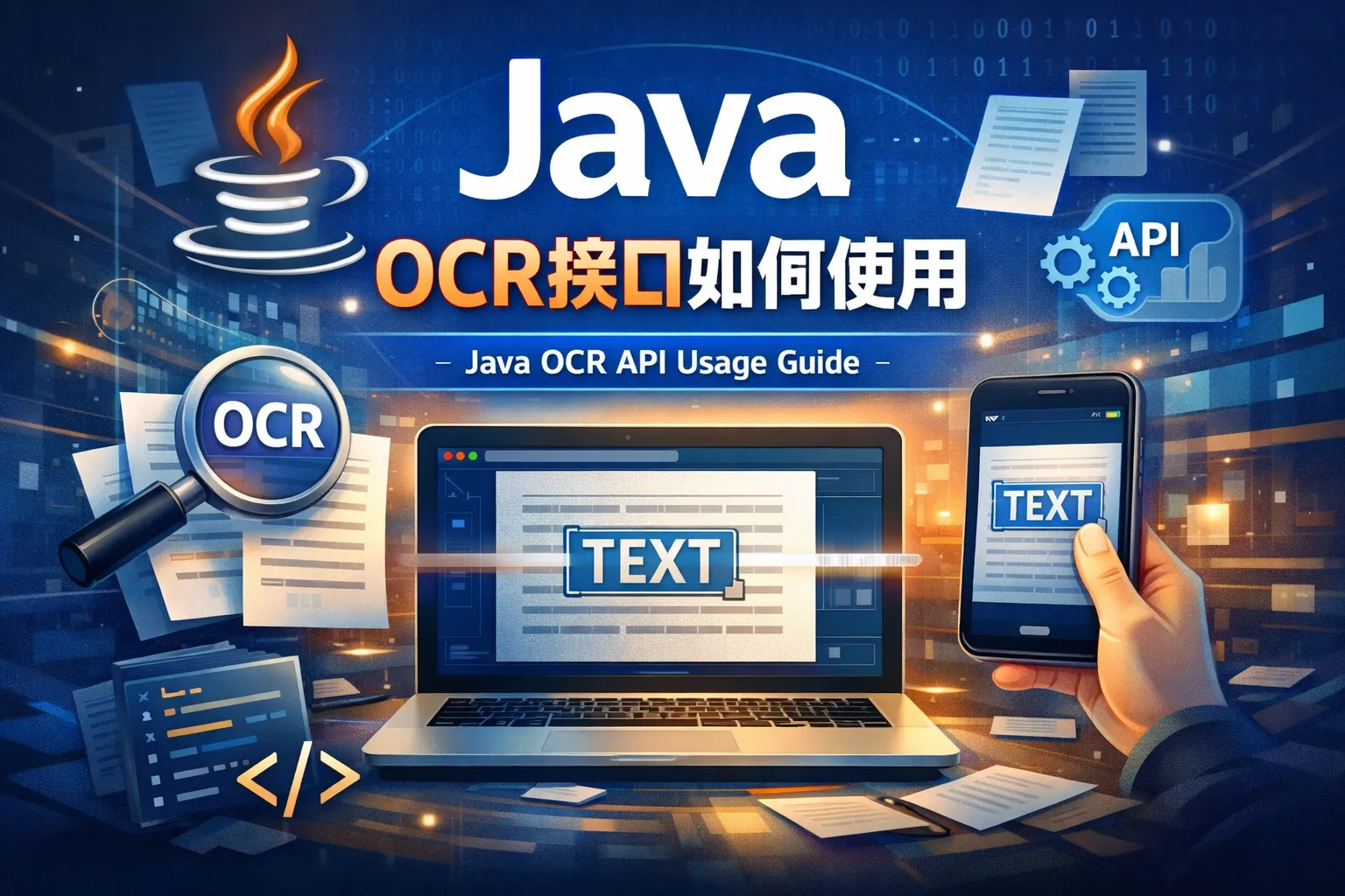 java ocr接口如何使用