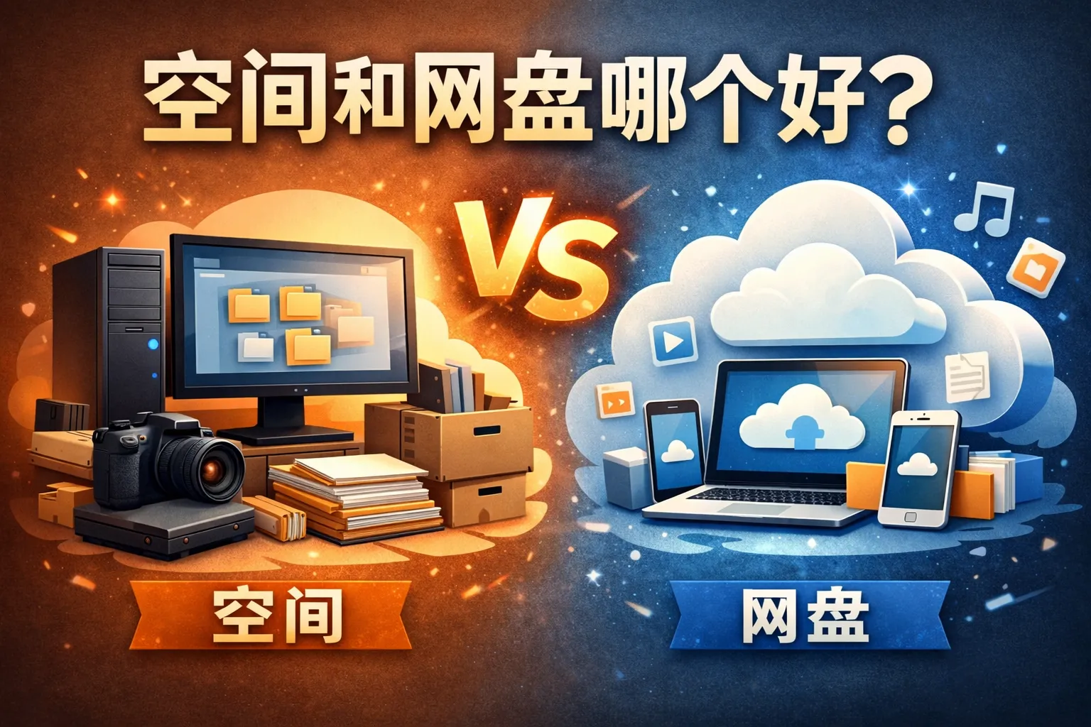 空间和网盘哪个好