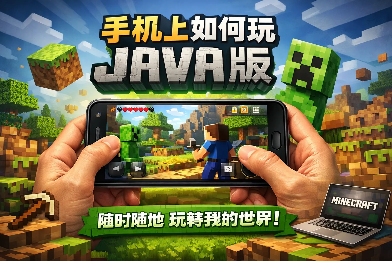 手机上如何玩java版