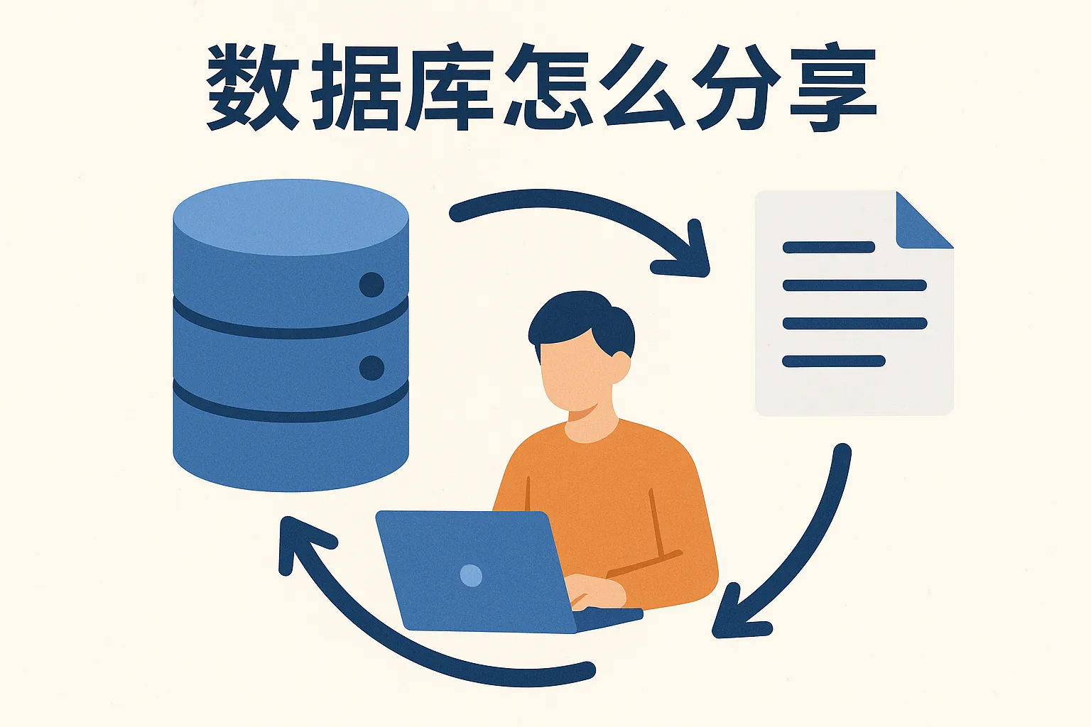 数据库怎么分享