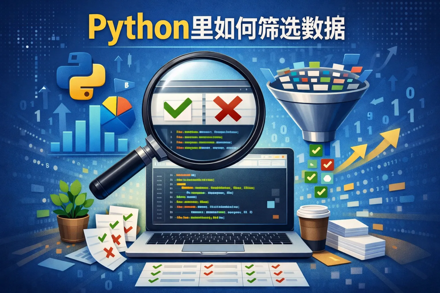 python里如何筛选数据