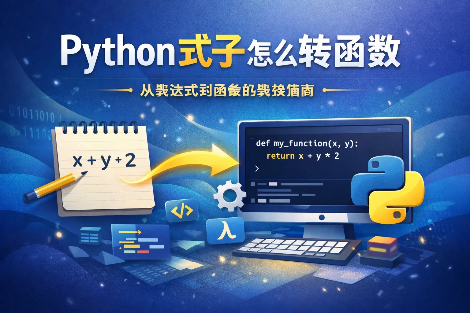 python式子怎么转函数