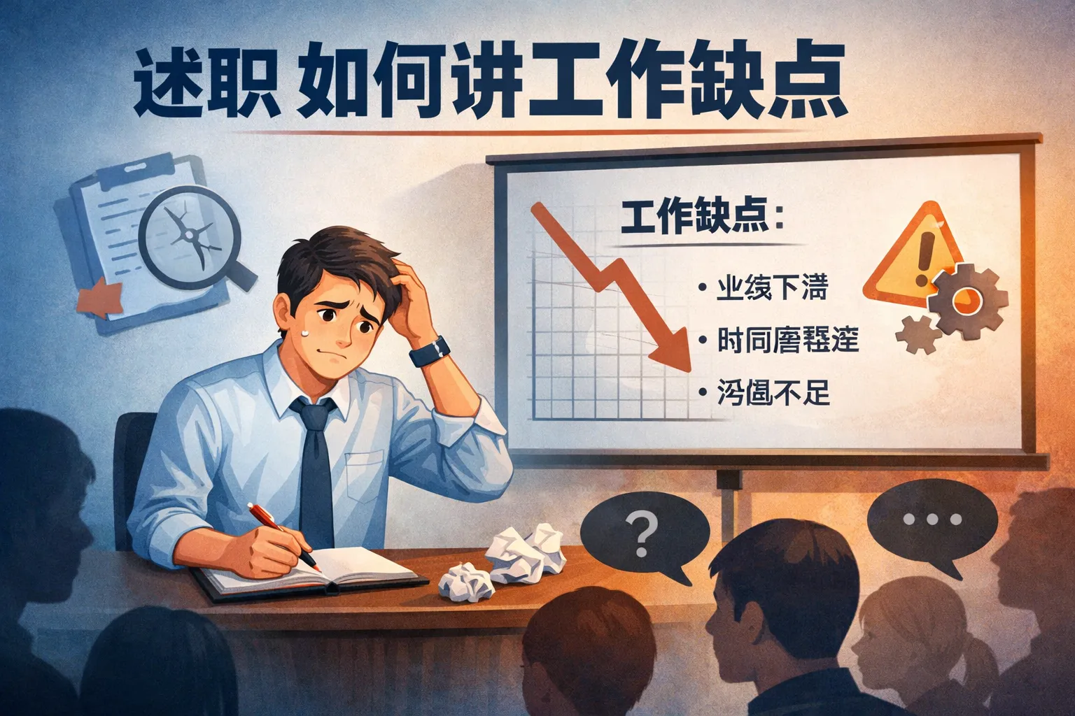 述职如何讲工作缺点