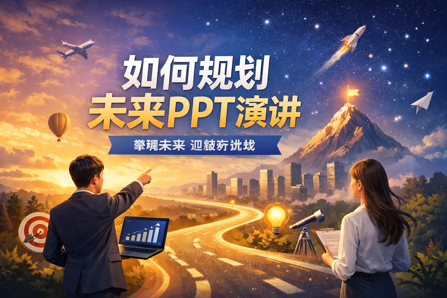 如何规划未来PPT演讲