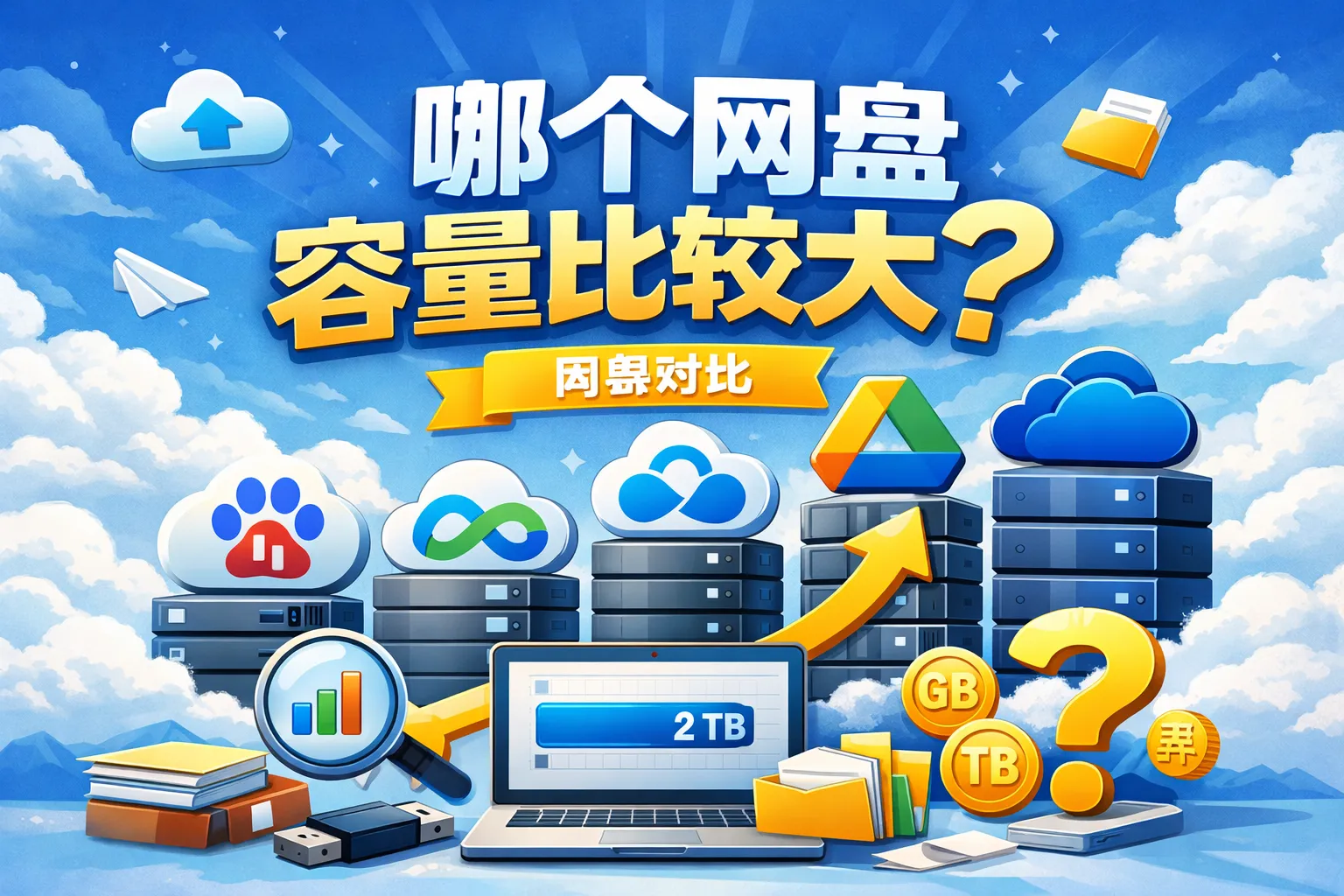 哪个网盘容量比较大