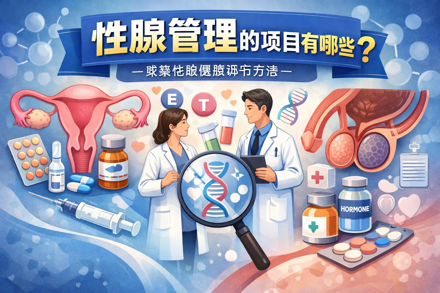 性腺管理的项目有哪些