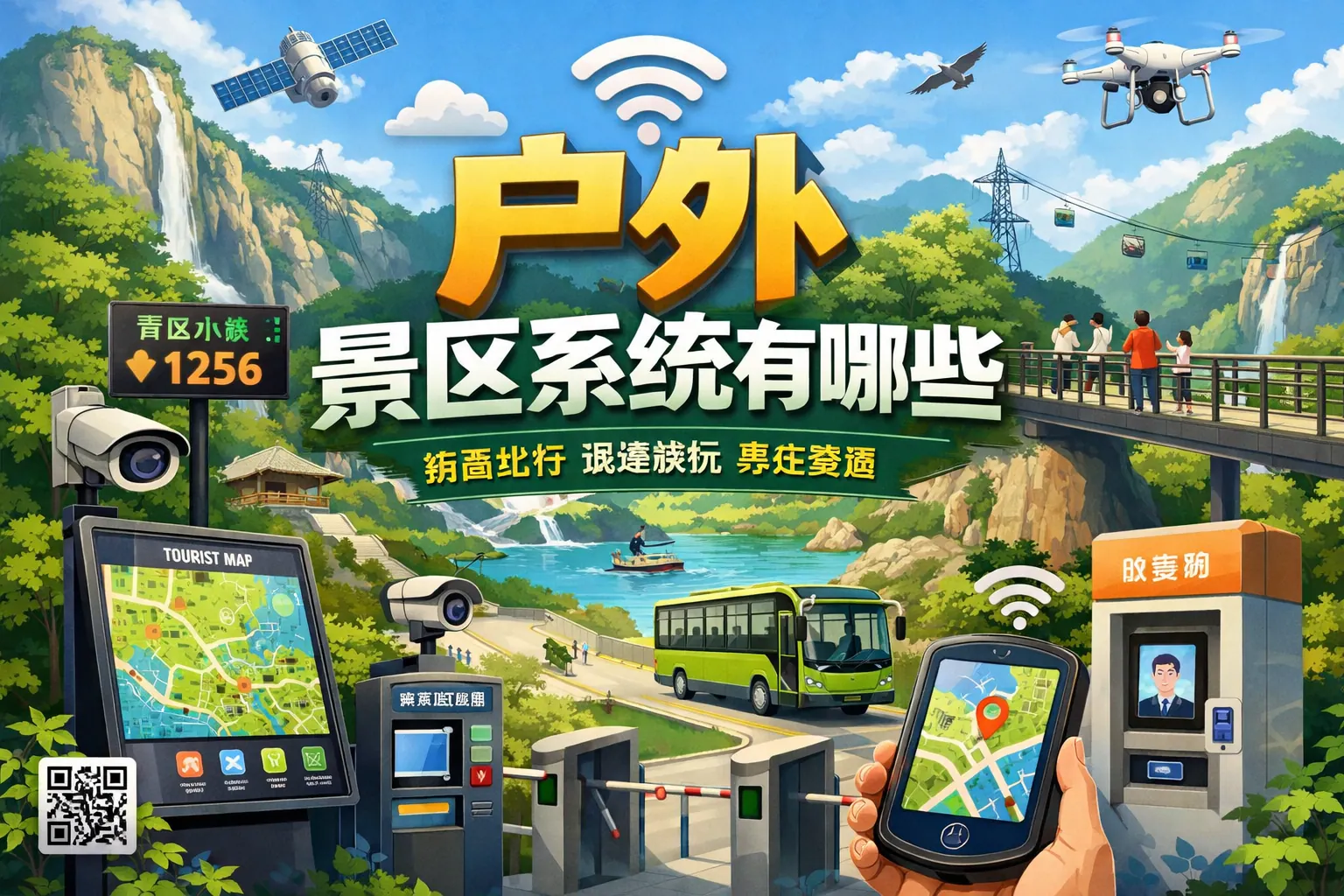 户外景区系统有哪些