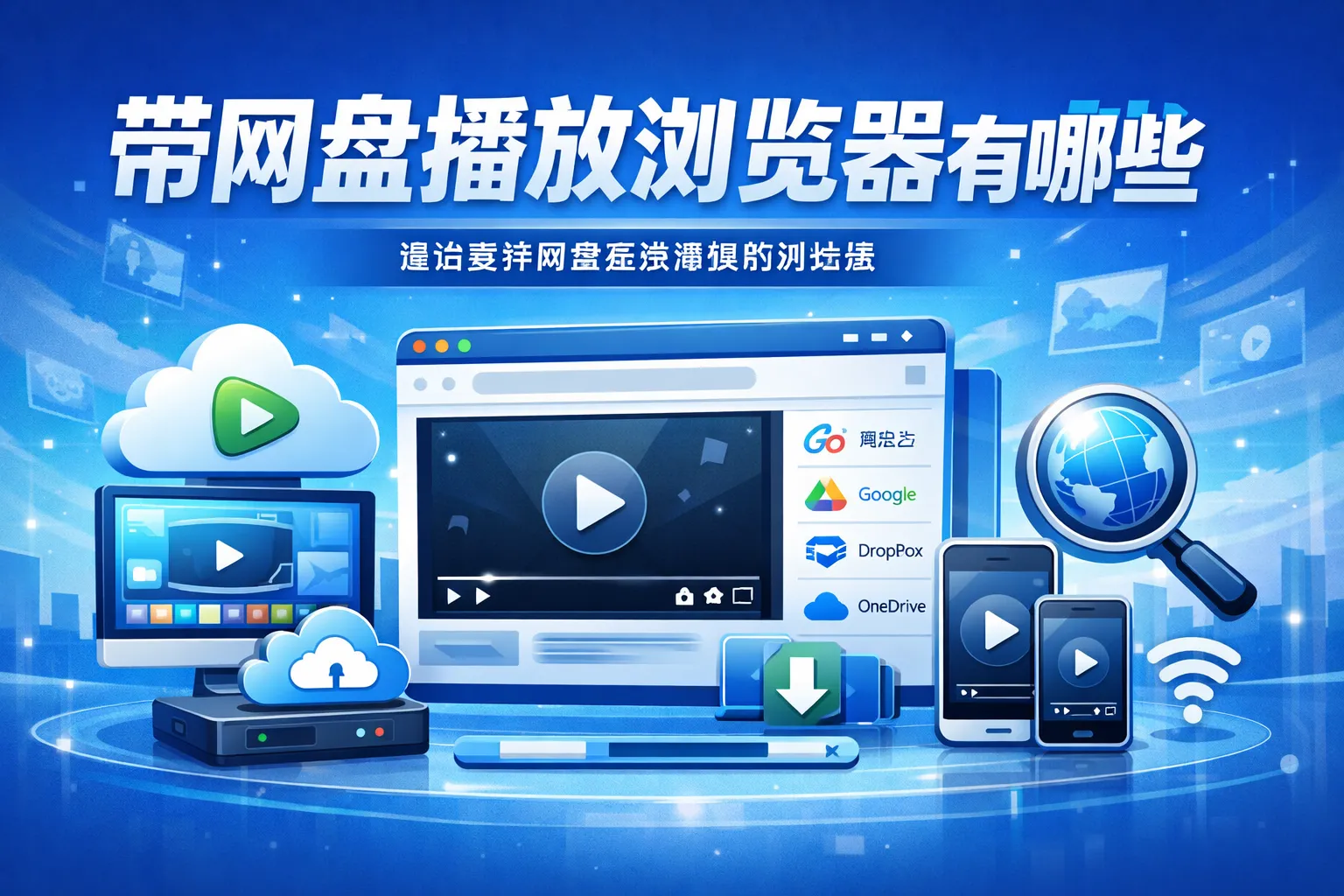 带网盘播放浏览器有哪些