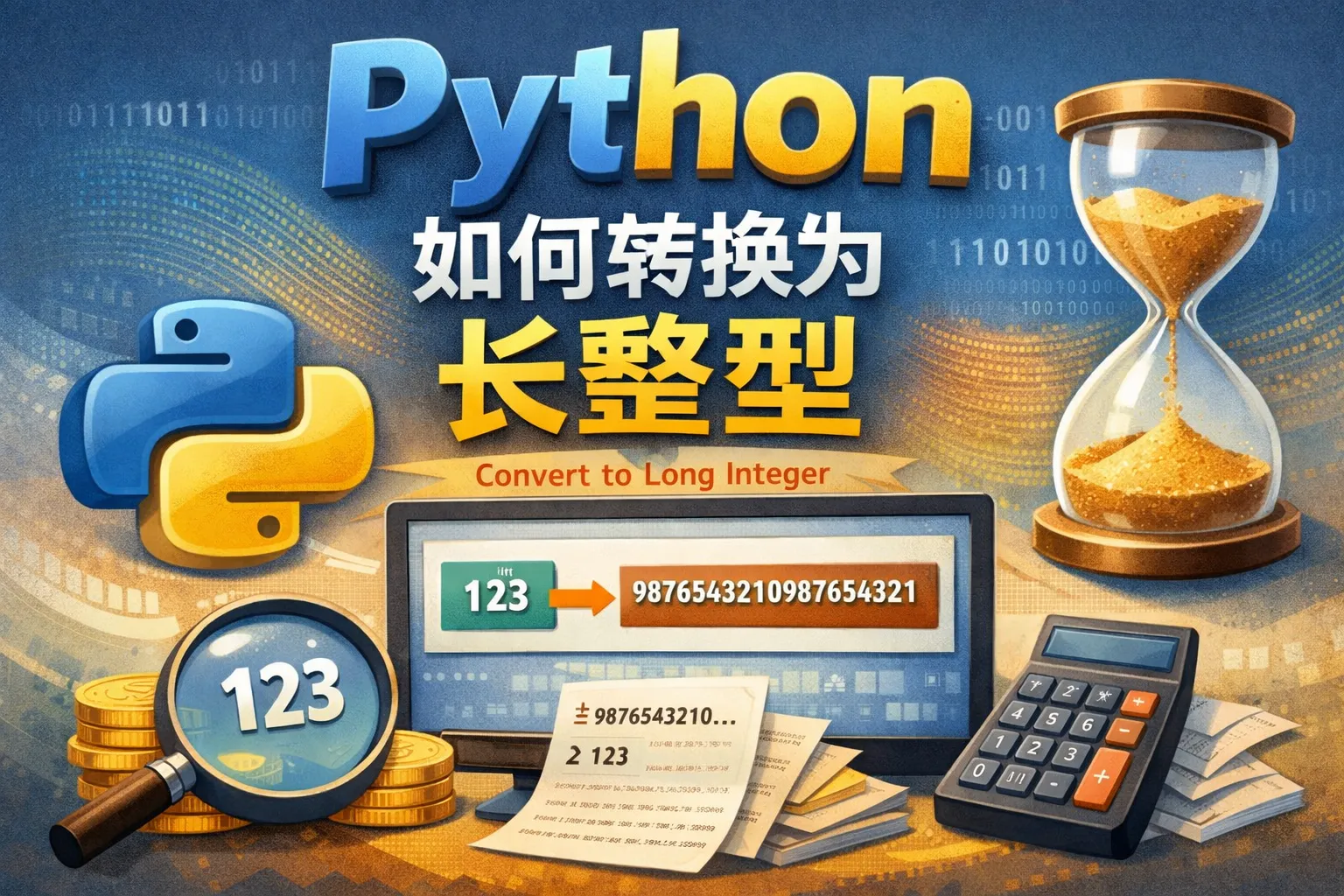 python如何转换为长整型